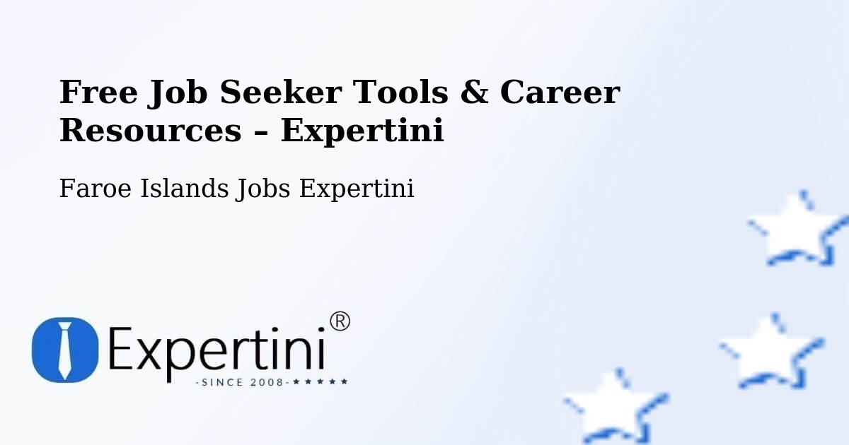 Free Job Seeker Tools & Career Resources – Miðvágur - Miðvágur, Faroe Islands Jobs Expertini